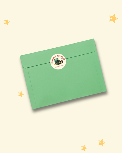 Mindful Art Mail | 1 Month Mail Subscription (September 2026)