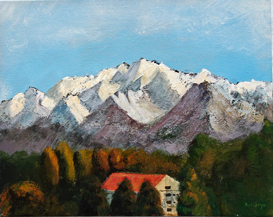 Darjeeling, Morning Light on Kanchenjunga