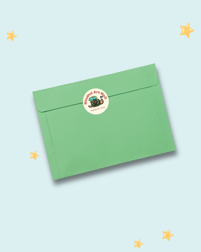 Mindful Art Mail | 1 Month Mail Subscription (October 2026)